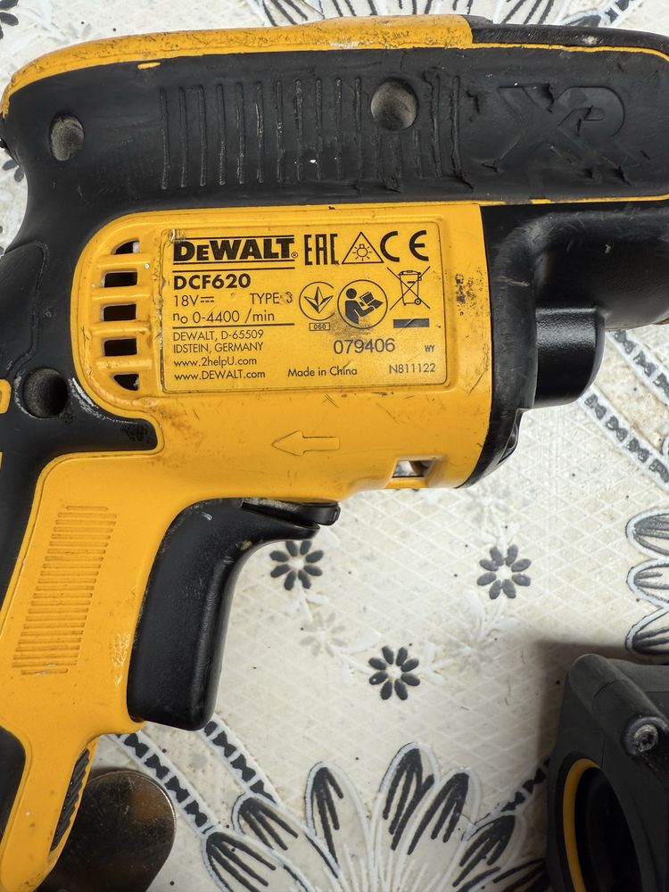 Акумулаторен винтоверт за гипсокартон DeWALT DCF620P2K, 18 V,