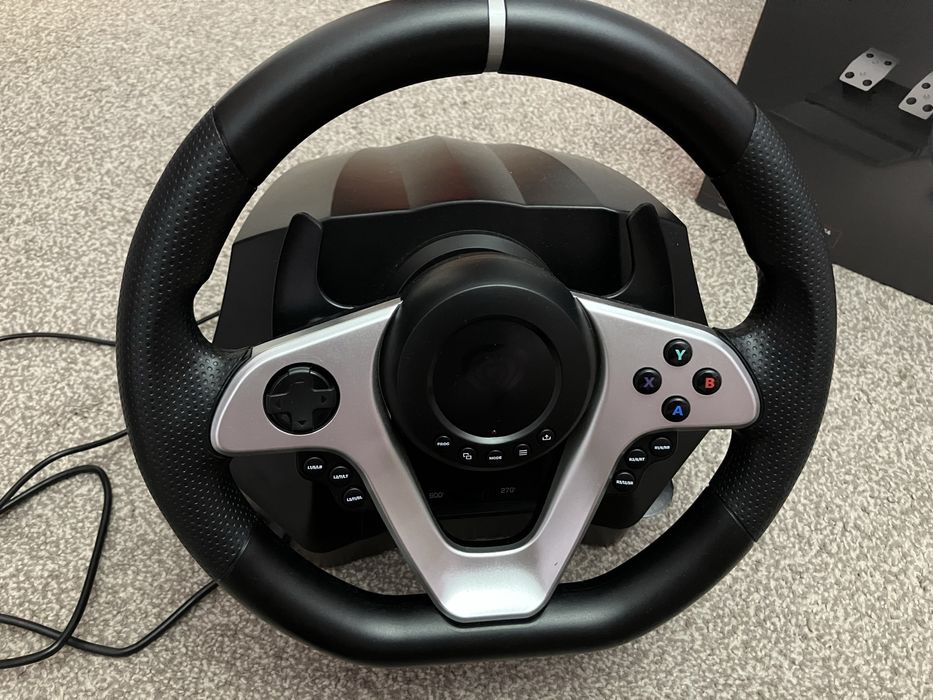 Волан с педали Genesis Seaborg 400 черен,Switch/PC/PS3/PS4/Xbo 360/One