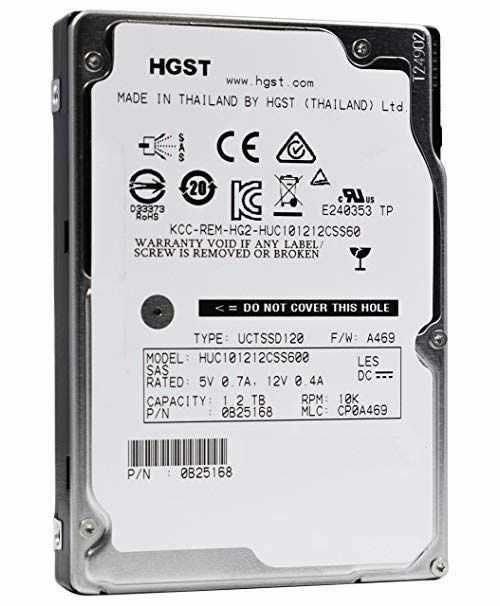 Hard Disk Server HGST Ultrastar 1.2 TB 12Gb/s 10k NOU, 2 ani garantie