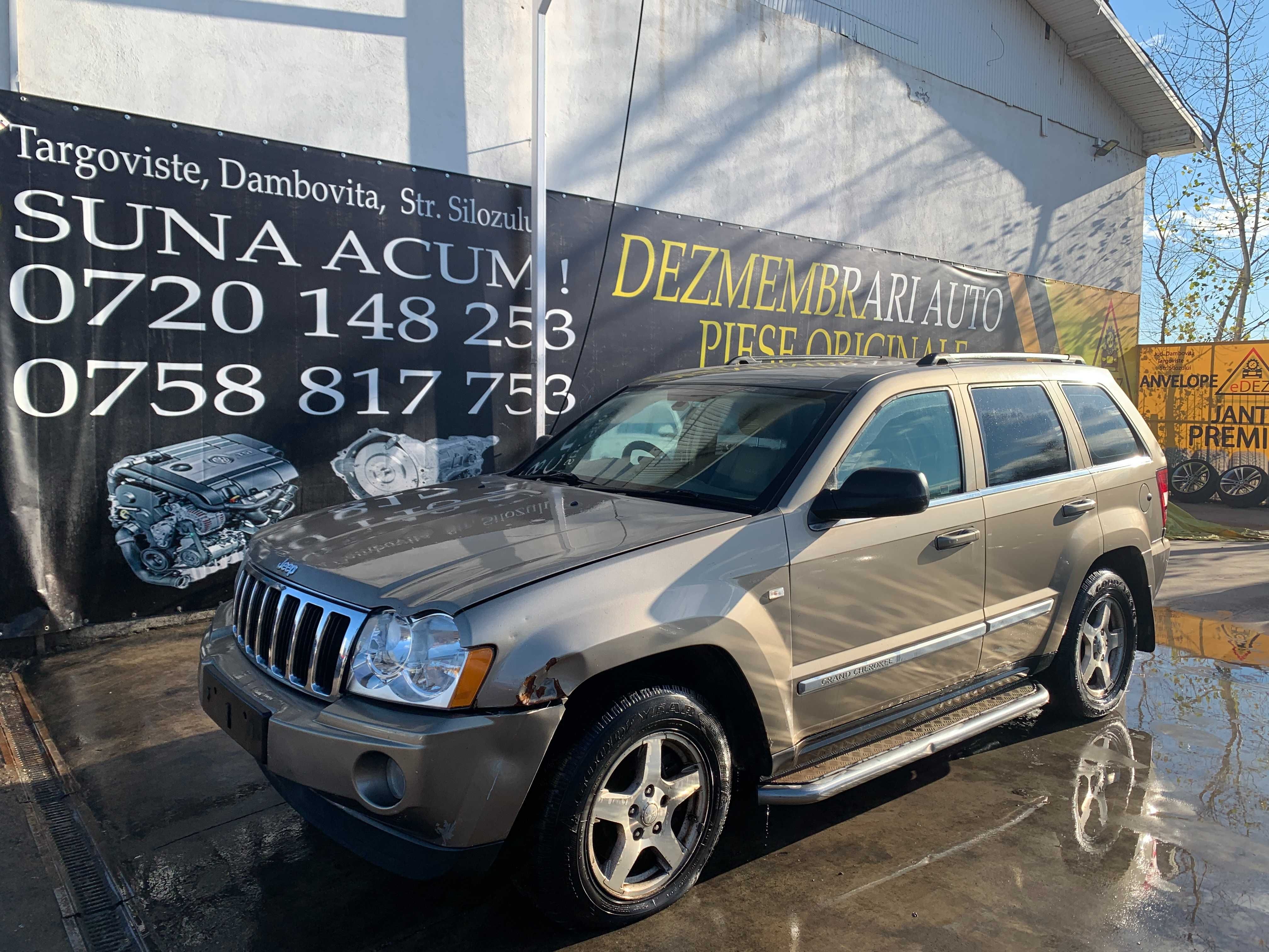 Dezmembrez Jeep Grand Cherokee 3.0 v6 CRV/bara fata jeep/far/capota/