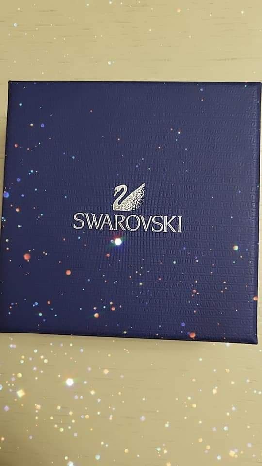 SWAROVSKI set cercei cu lant