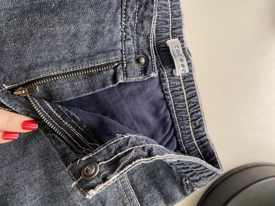 Дънки с подплата 102 см