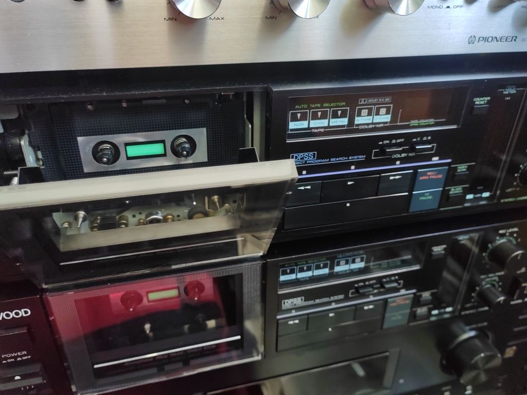 Vând deck Kenwood x1 direct drive impecabil l