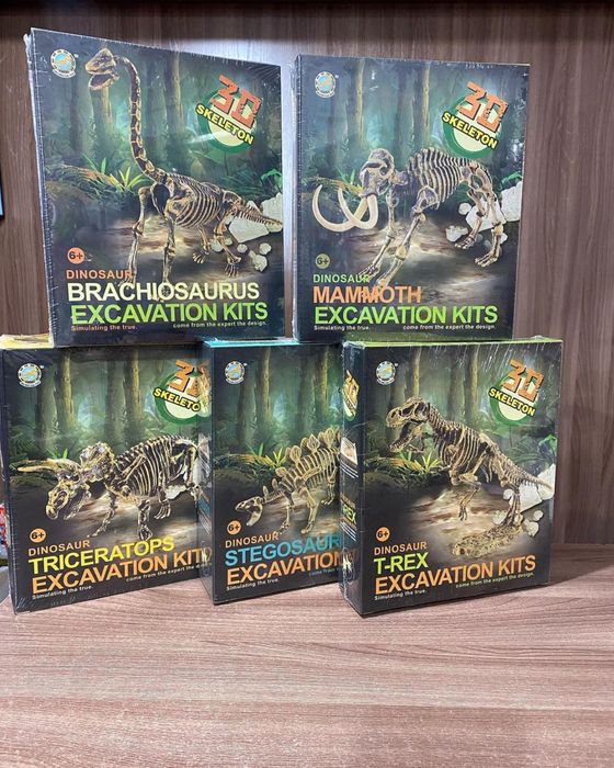 Раскопки динозавров