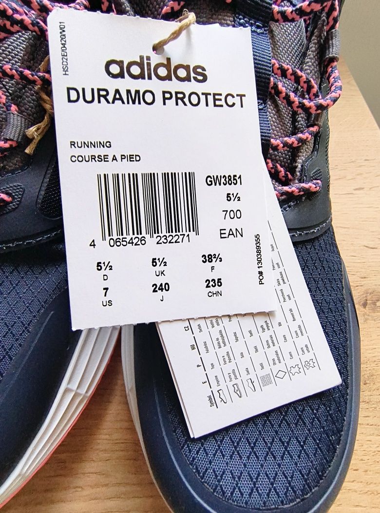 Adidas Duramo Protect Running Woman 38 ⅔ Адидас