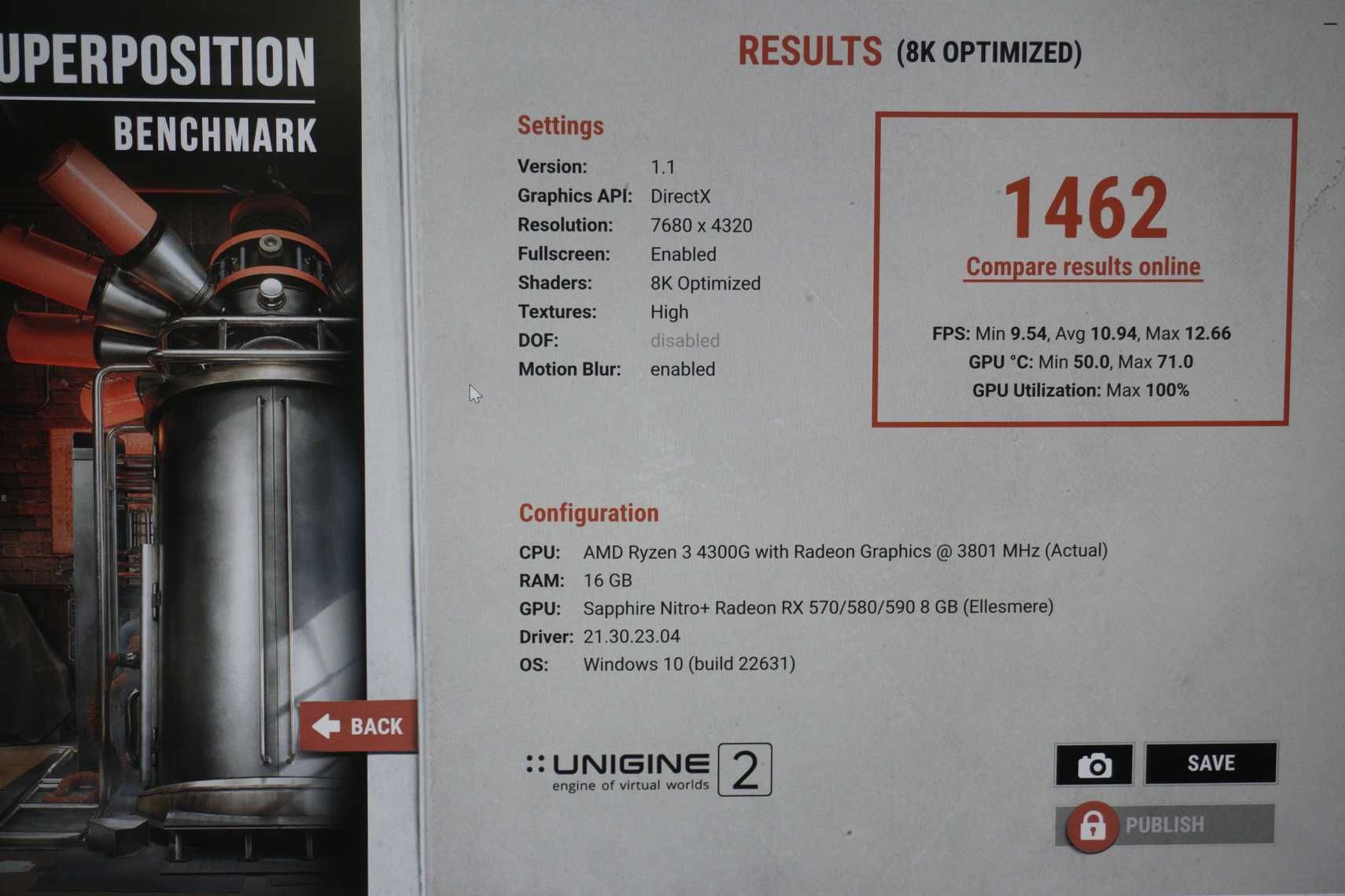 Видеокарта RX 570 8GB Sapphire Nitro / вкл ДДС