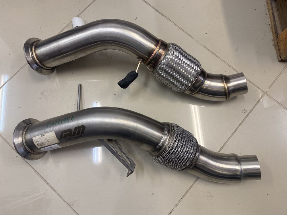 Downpipe Даунпайп BMW e60 e90 e46 e83 e81 различни модели RM motors TW