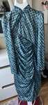 Rochie midi turcoaz