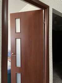 Двери коричневый