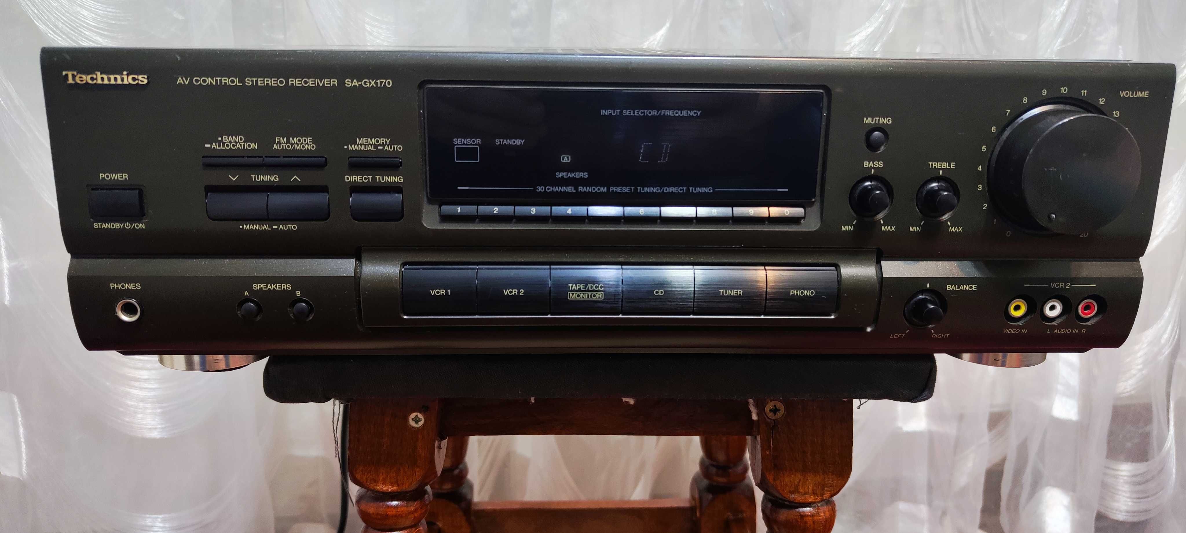 Amplificator Audio Technics SA-GX170 Statie Audio Amplituner