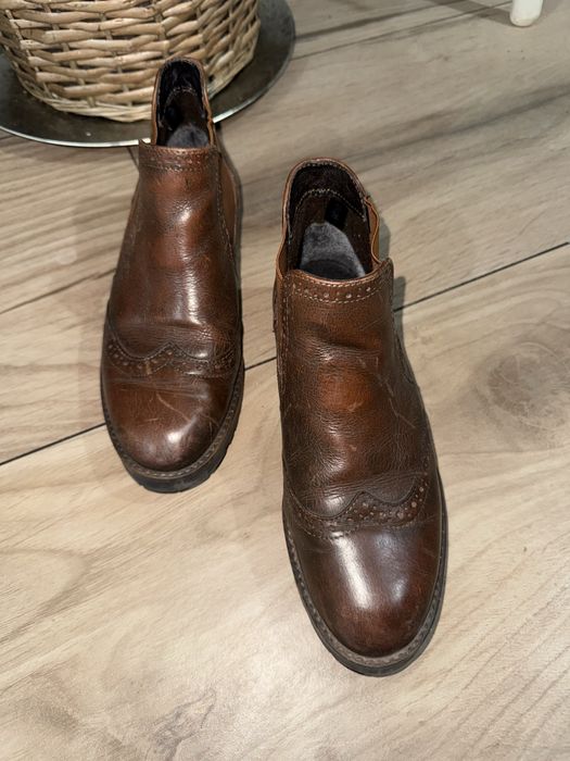 botine piele marimea 36