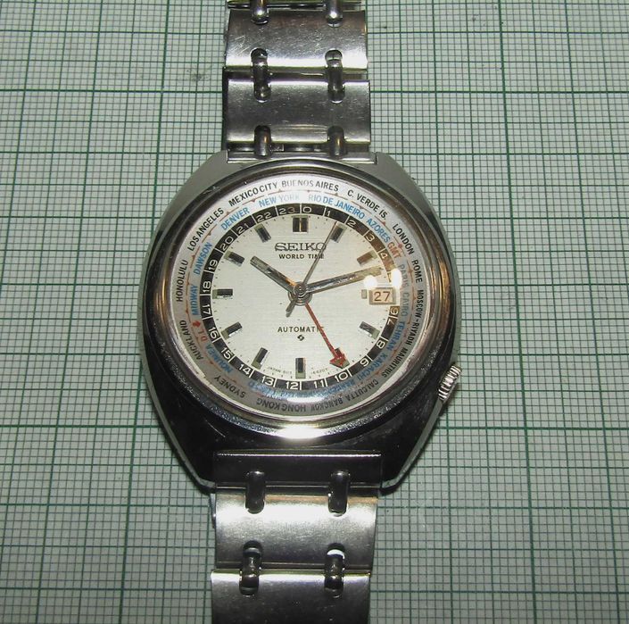 Мъжки часовник Seiko World Time