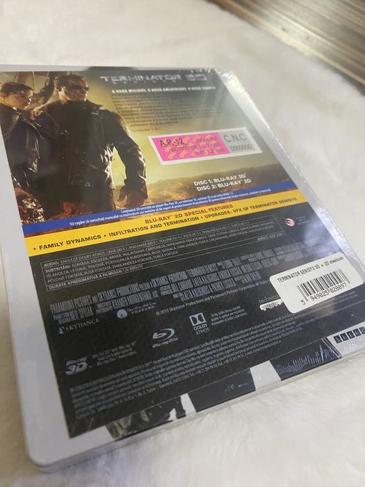 Blu-ray Terminator Genisys 3D+2D steelbook