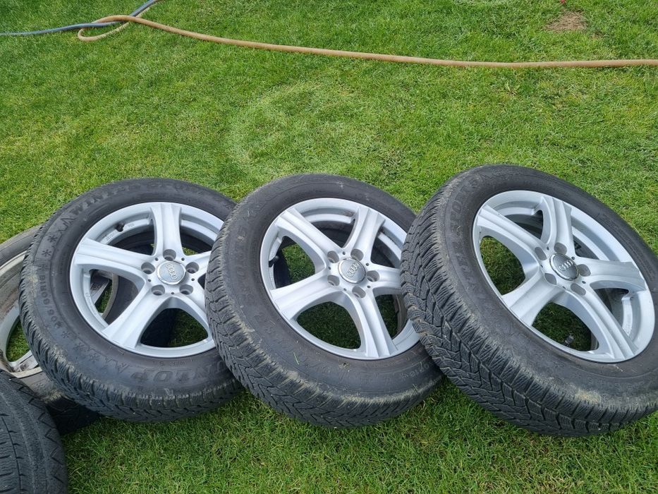 Jenti R16 auto Audi A, Q + anvelope iarna