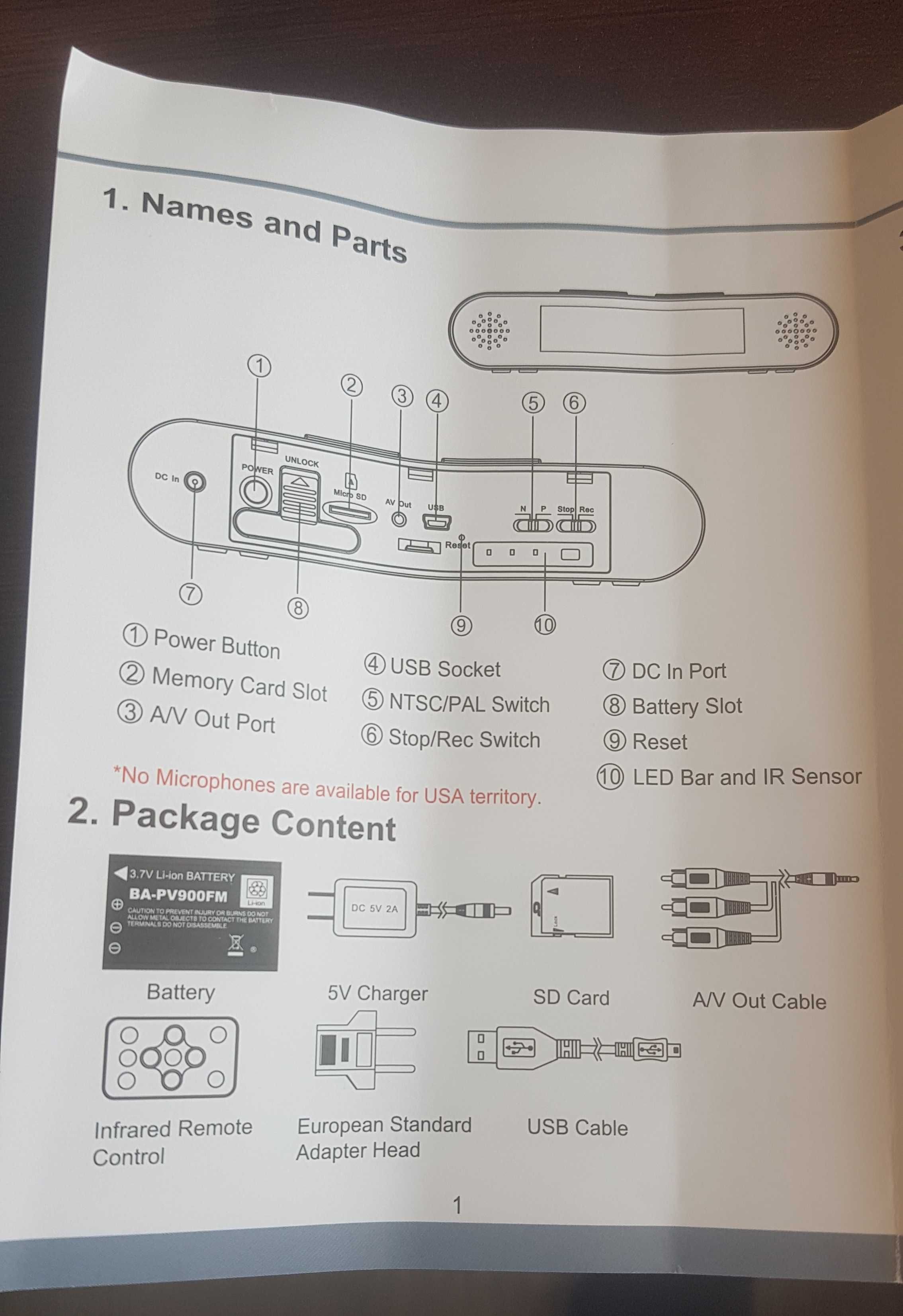 Ceas digital de birou cu camera ascunsa PV FM-10