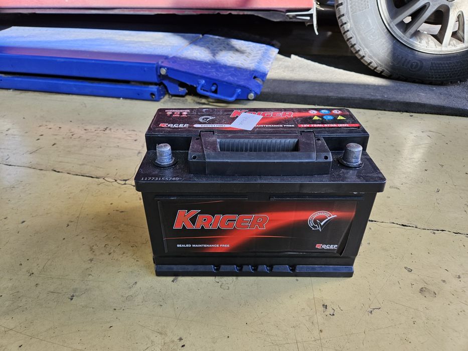 Акумулатор 75 ач. Нов