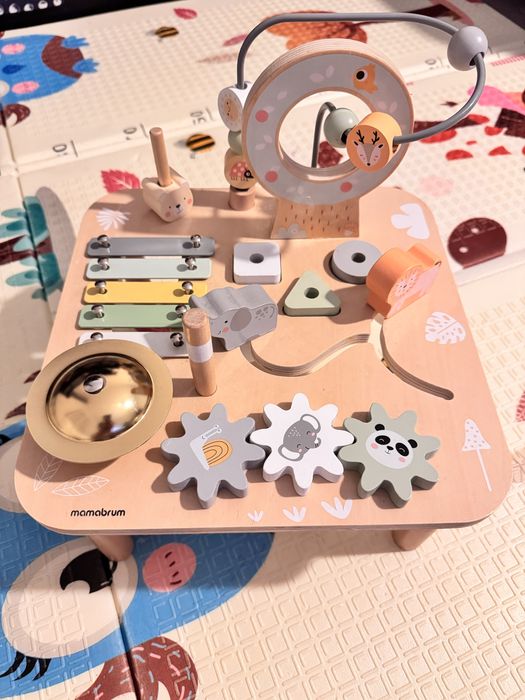 Centru de activitati lemn montessori 10 elemente