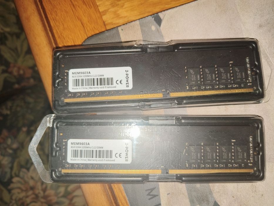 Vand RAM Memory Computer PC Desktop 2X 8GB DDR4 3200MHz