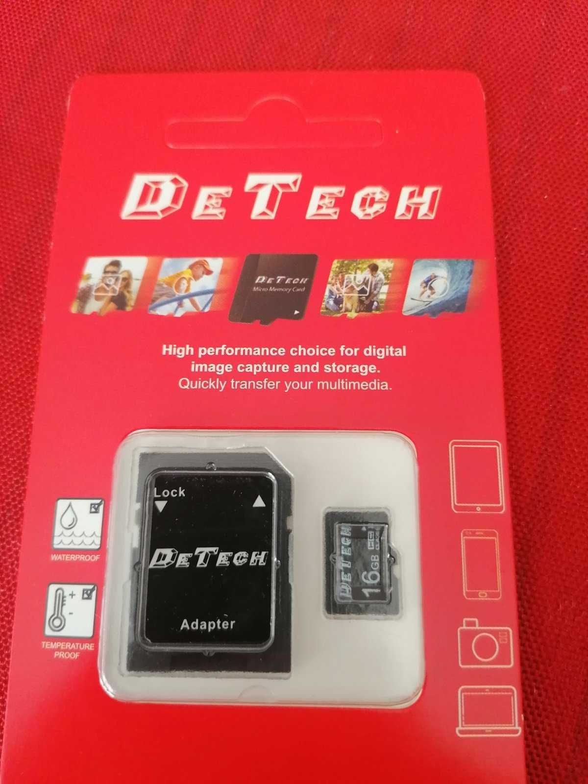 Micro Sd Hc Kingston 16gb клас 10 с адаптер