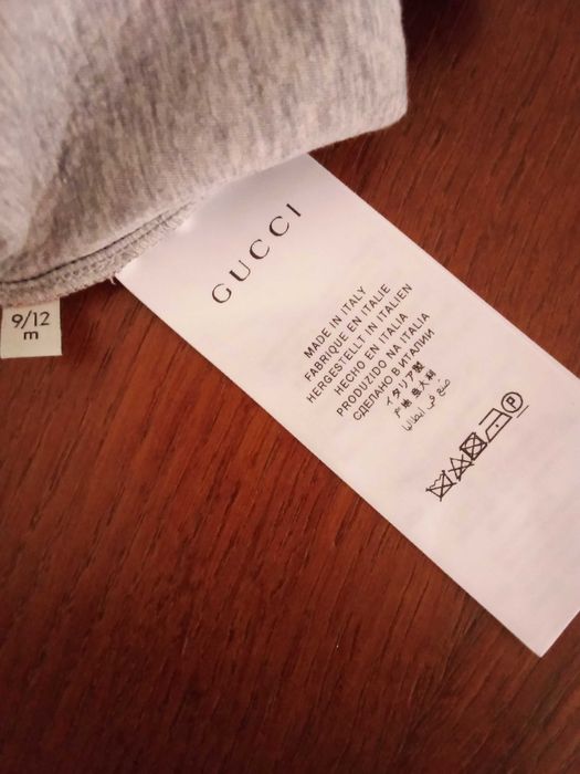 Бебешка памучна блуза на GUCCI