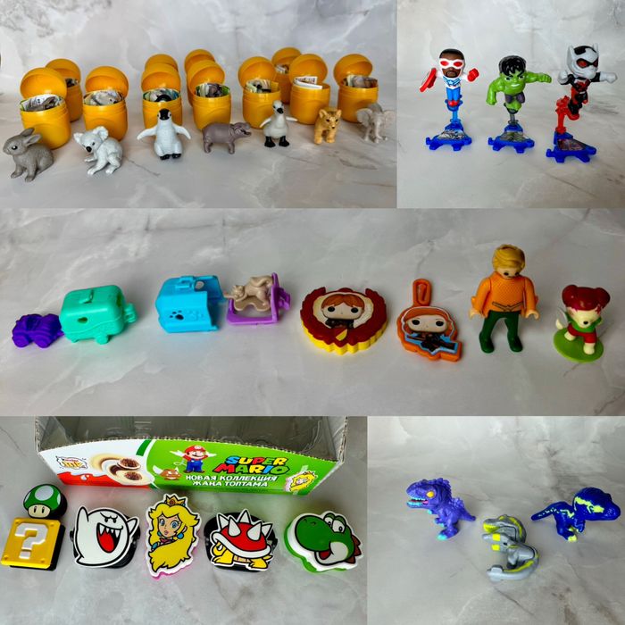 Продам игрушки из киндеров