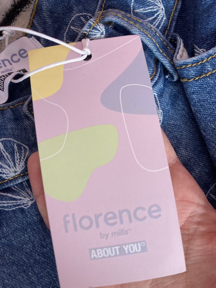 Дънки Florence by Mills x About You wide leg