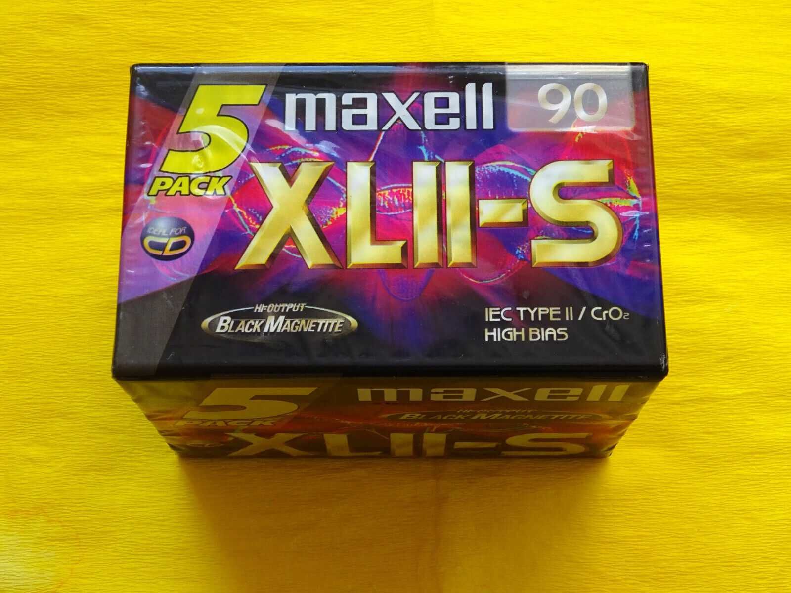 Casete Maxell XLII-S 90 sigilate