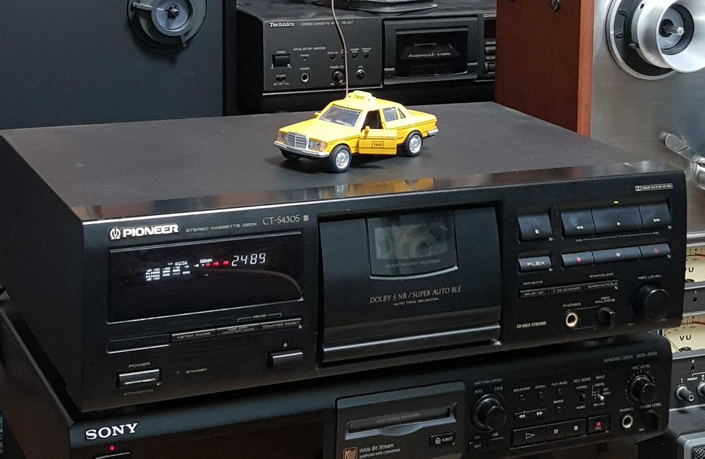 Casetofon Deck Stereo Vintage PIONEER CT 430S BLACK (Made in Japan)