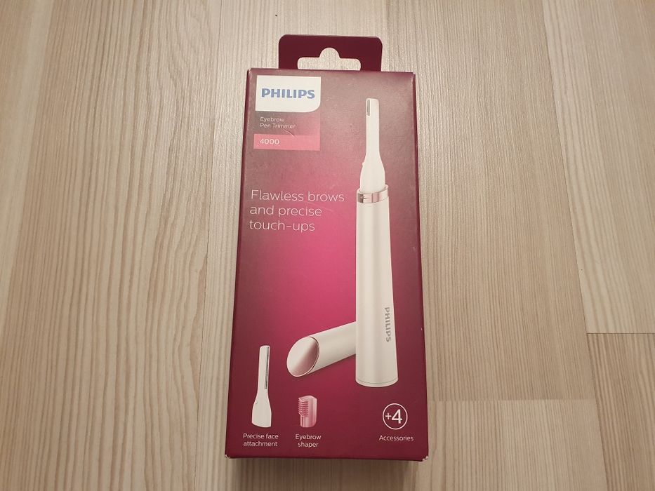 Touch pen trimmer Philips HP6393/00 Body & Face, 2 capete, NOU-Sigilat
