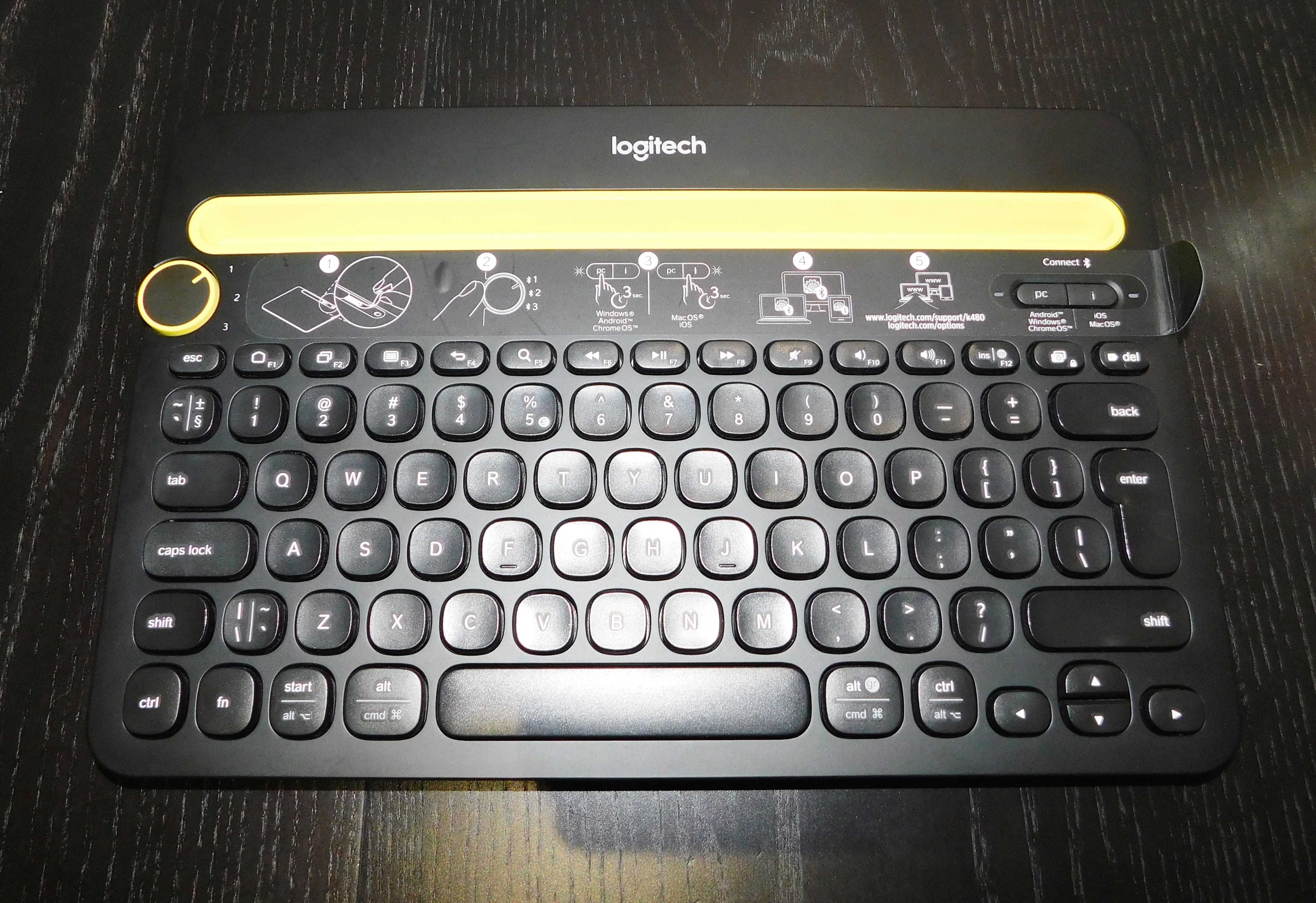 Tastatura wireless Logitech K480 Multi-Device Bluetooth