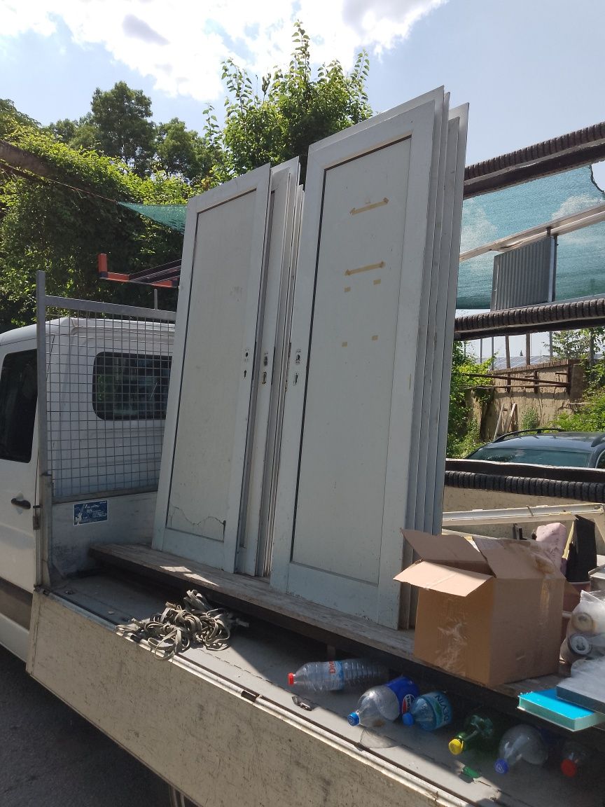 Алуминиева врата без праг + крила за Алум. Врати