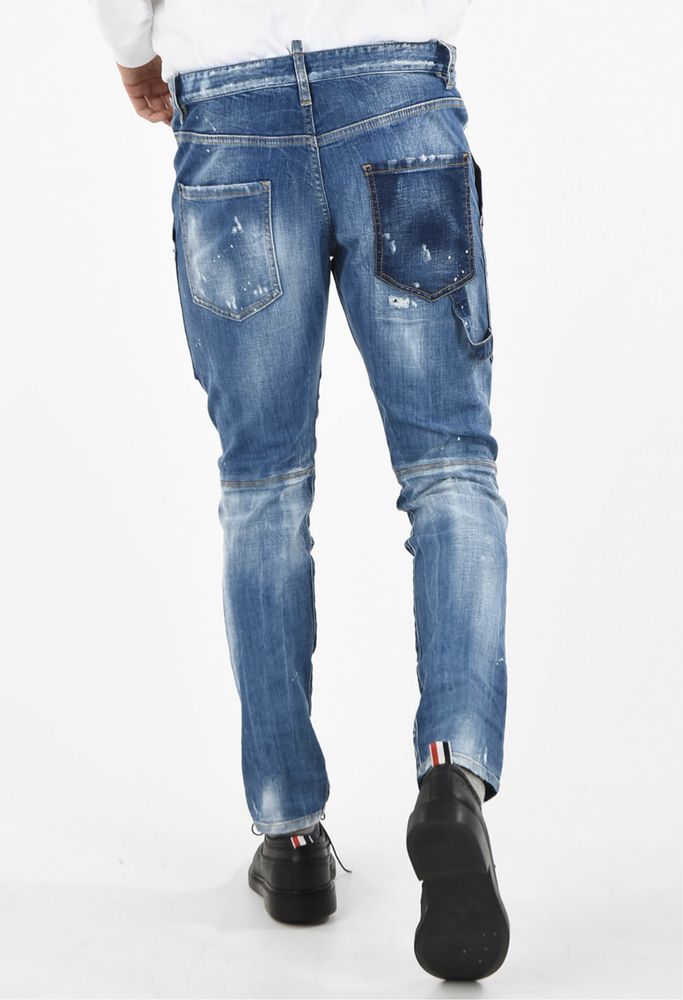 Dsquared2-16 cm StoneWashed Classic Kenny Jeans