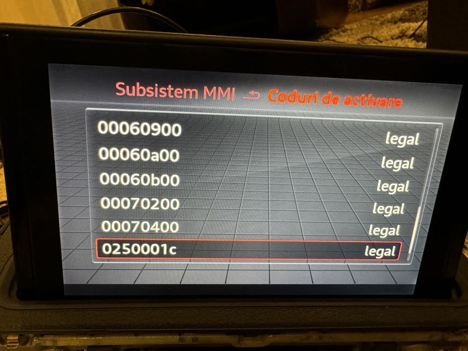 Set retrofit Audi A3 unitate MIB2 + display 7”.