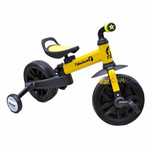Bicicleta pliabila  cu roti ajutatoare ,+ 2 Ani galbena