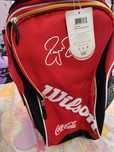 Тенис раница Wilson Federer Team Premium, червена