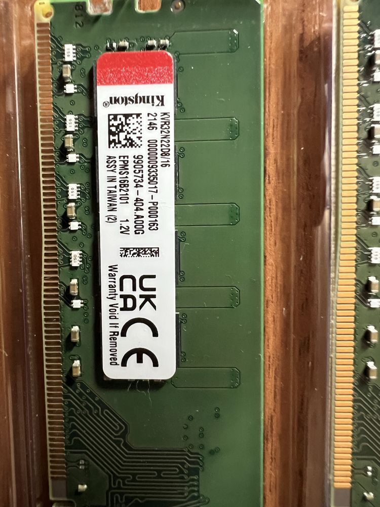 RAM Kingston DDR4 3200 MHz 2x16 GB
