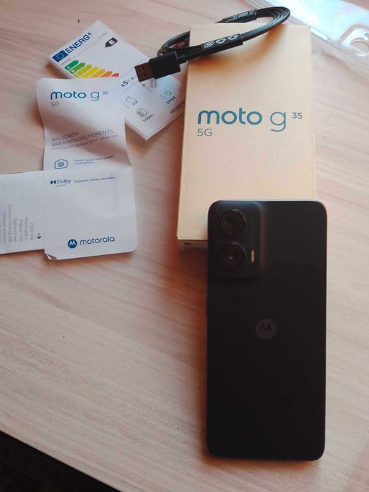 Моторола g35 чисто нов 3 години гаранция