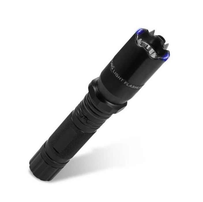 3 в 1 LED фенер с Електрошок и лазер