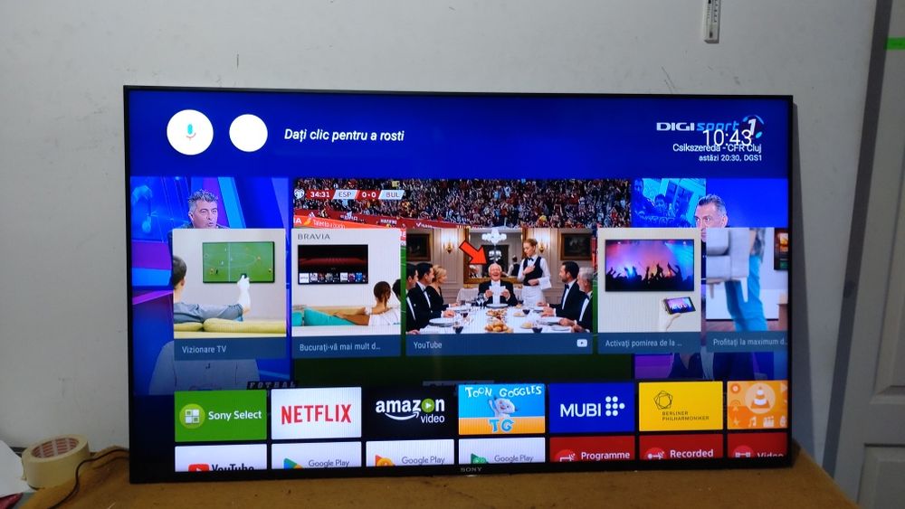 Televizor led Smart Android Sony 140 cm WiFi