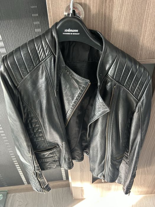 Geaca din piele naturala