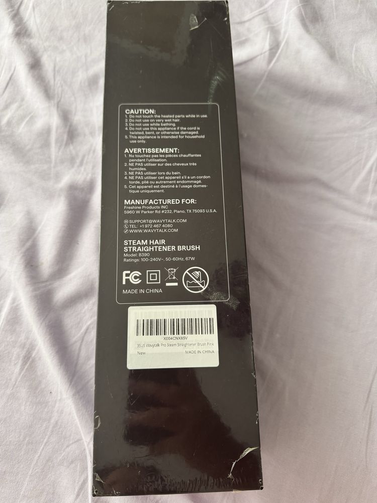 Wavytalk Pro 3 в 1 четка за изправяне на коса с пара
