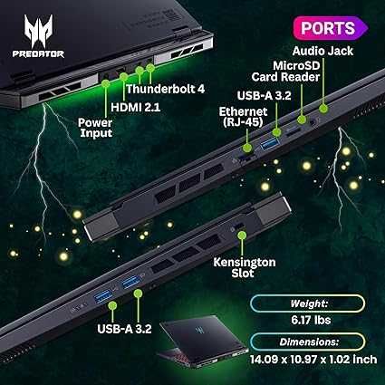 Acer Predator Helios Neo 16 IPS i9-14900HX DDR5 16GB 1TB SSD 4060 8G
