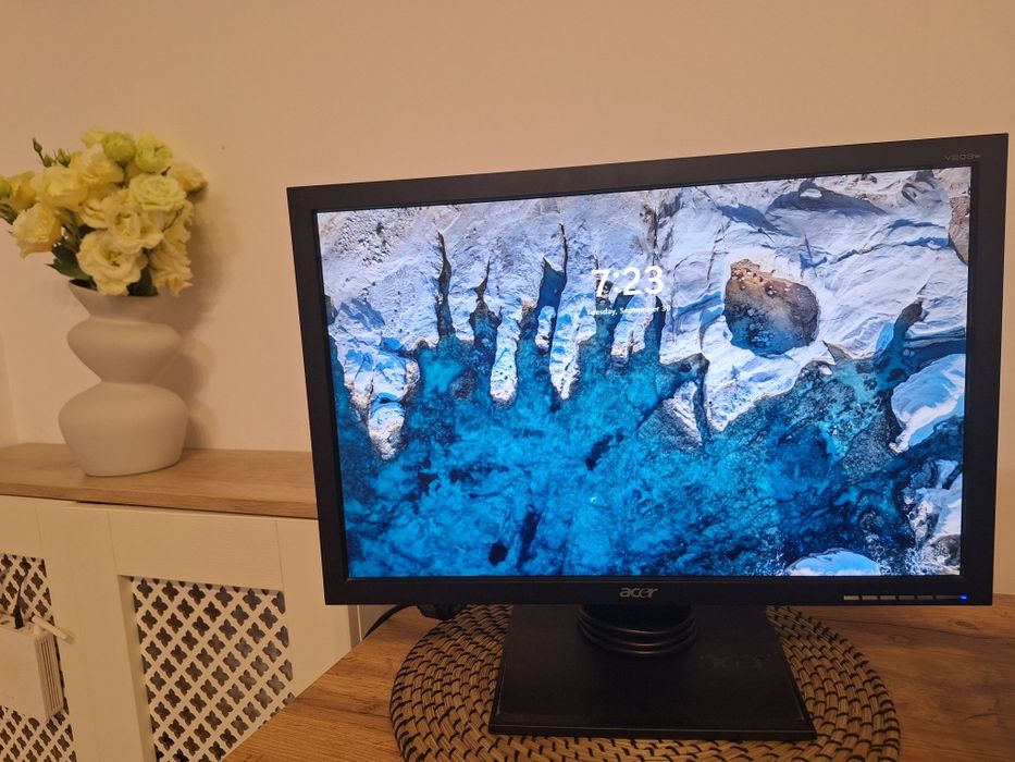 Monitor Acer V203W, Wide, negru, 20"