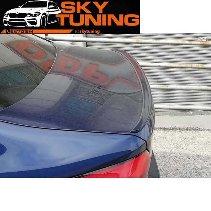 Bmw G30 M performance lip Бмв г30 М перформънс лип добавка багажник