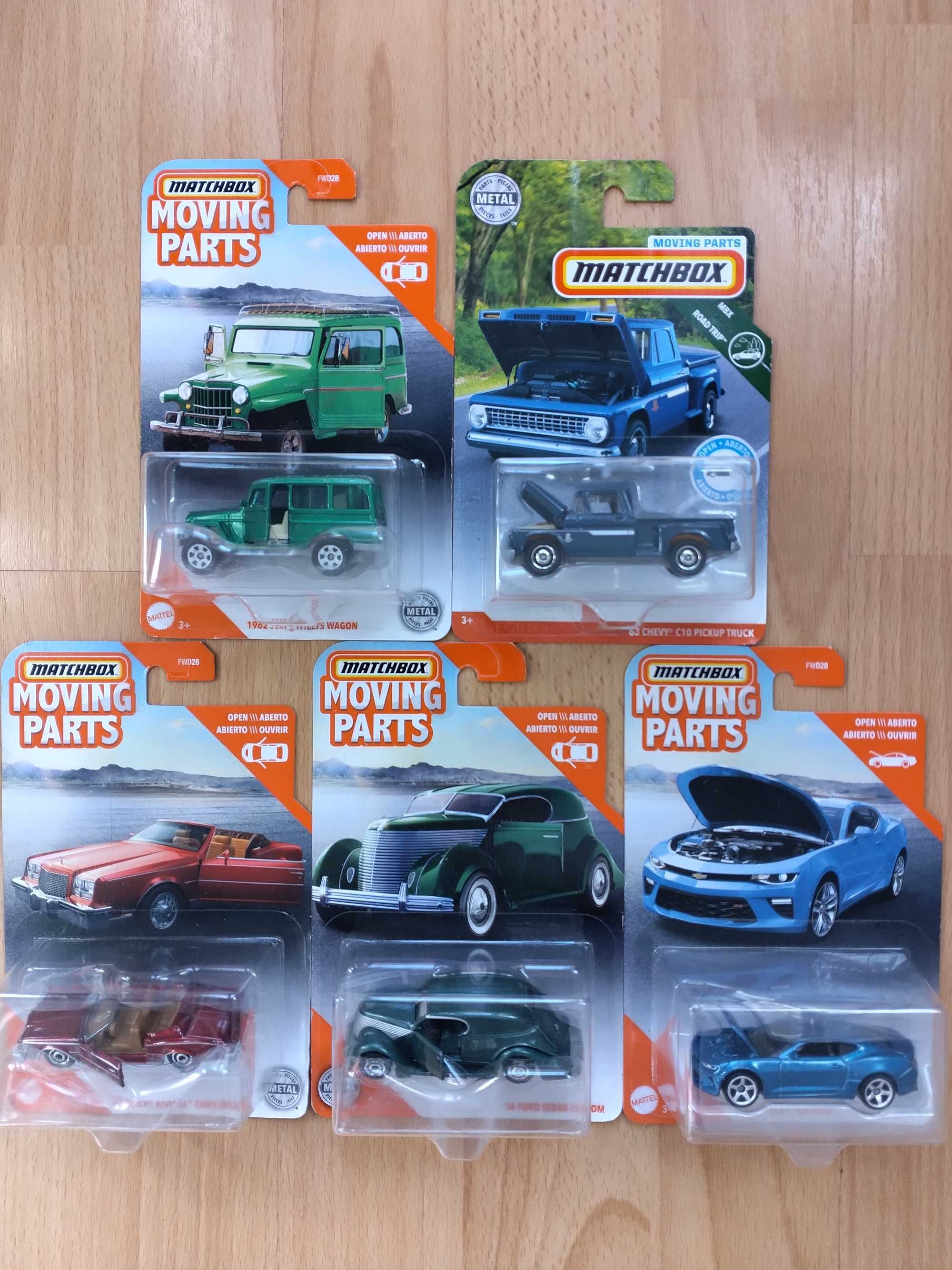 Matchbox Moving Parts 2018/2019/2020