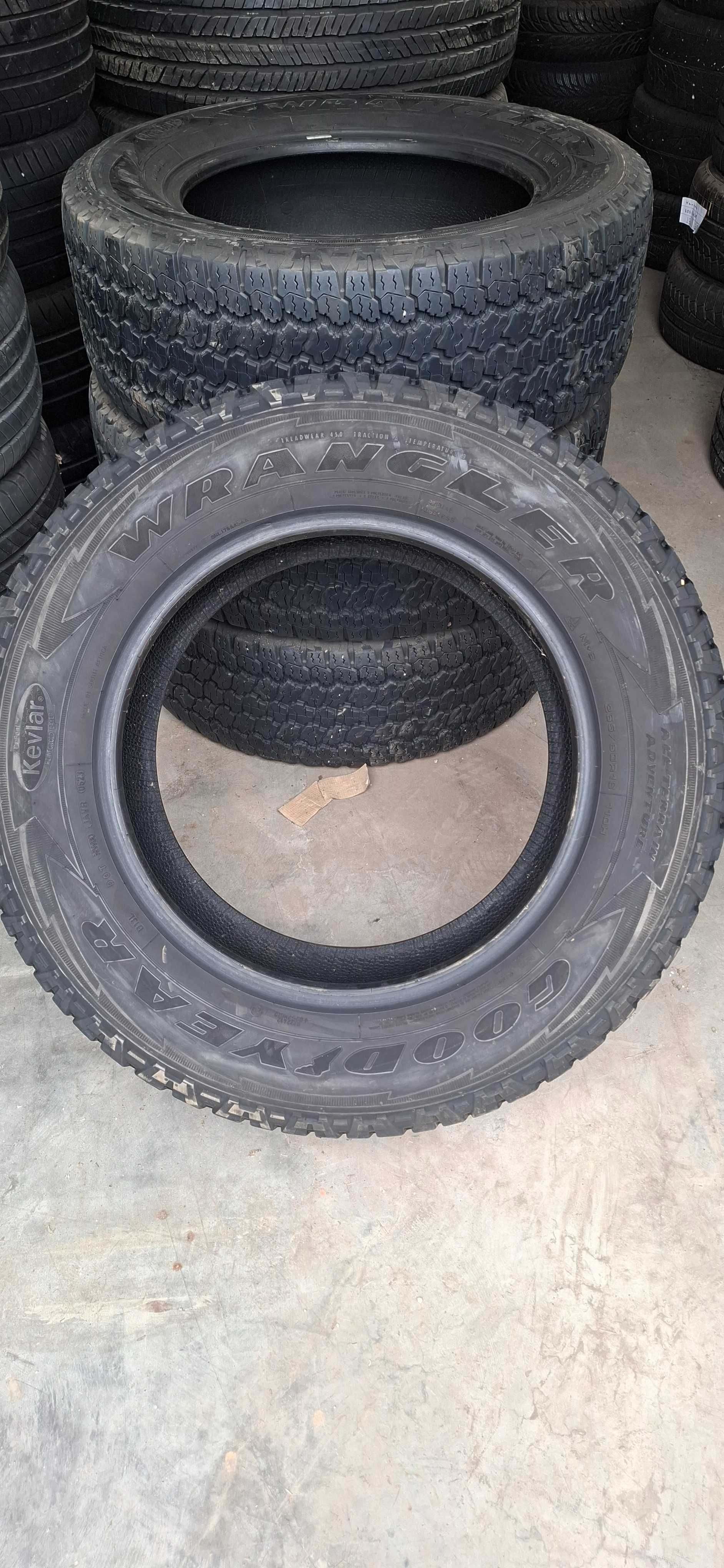 4бр. 265/60/18 Goodyear 7.5mm грайфер, дот 23г. Безплатен монтаж +++