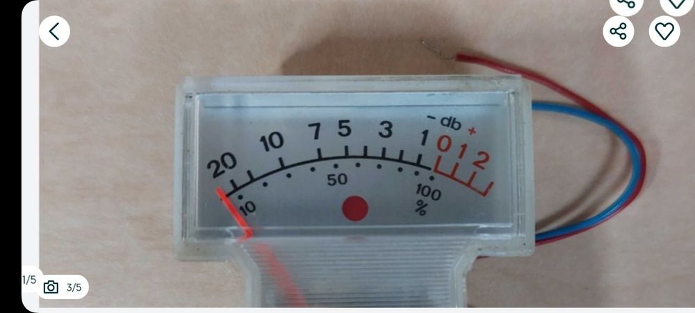 Vu-metru  original Revox A77