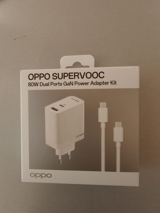 Incarcator OPPO 80w ,GaN,supervooc original, sigilat