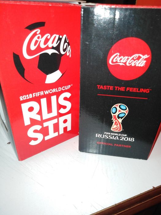 Кока кола чаши Русия 2018