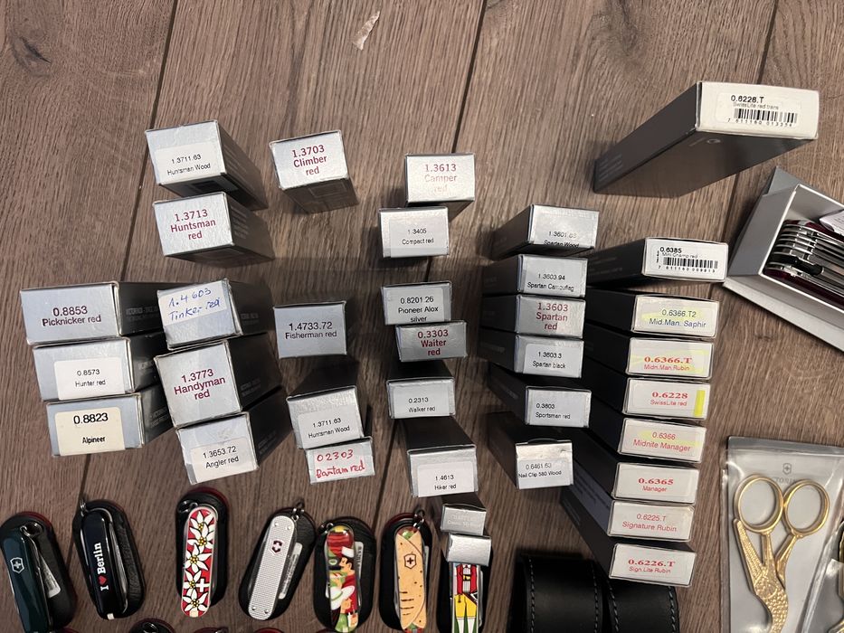 Victorinox briceag , cutit, foarfeca, accesorii Noi, colectie